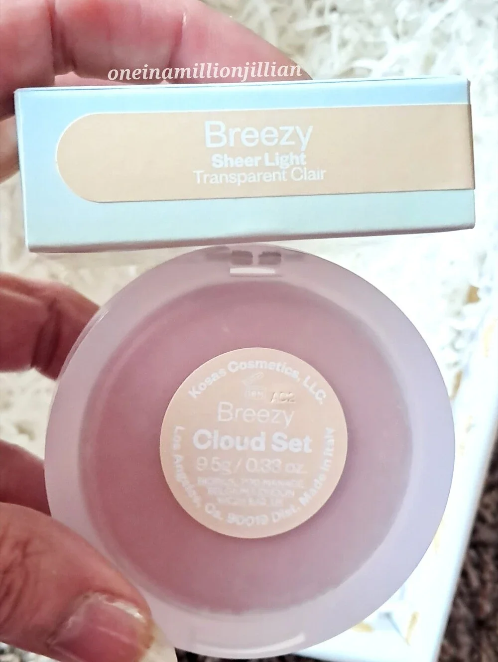 Kosas Cloud Set Baked Setting & Smoothing Powder - Breezy